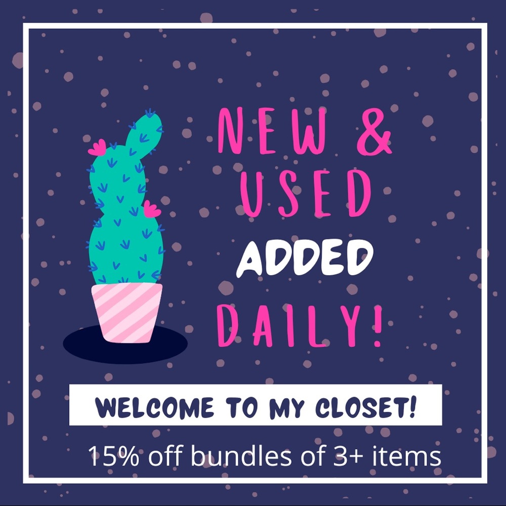 Welcome to my closet!